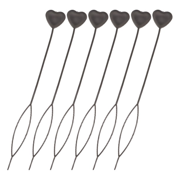 KAKOWELY 6Ud Accesorio Negro Para Y Recogidos Con Práctico Y Duradero