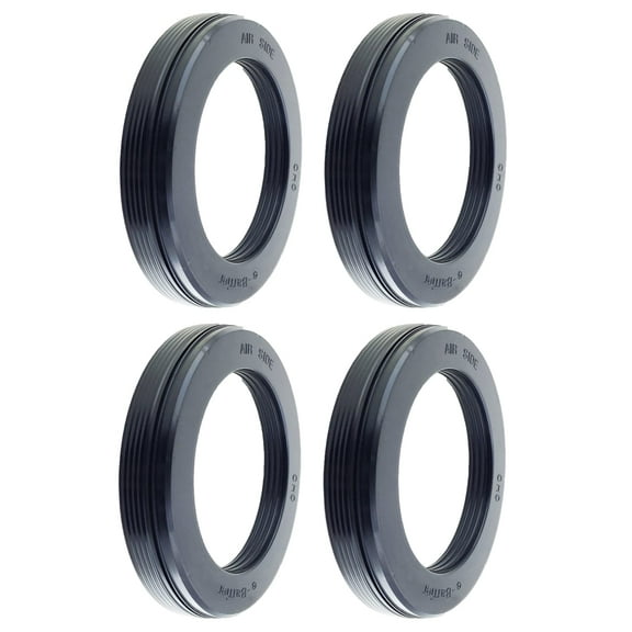4 Pack of wheel seals (Replaces Stemco 383-0136 & SKF 35058 35066)