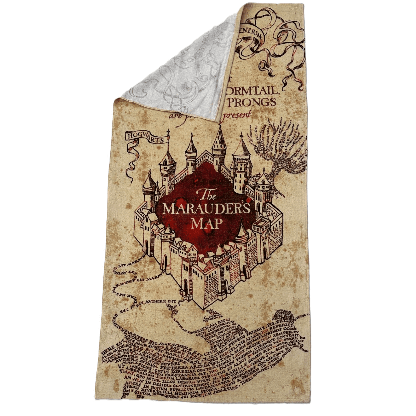 Harry Potter Marauders Map Beach Towel