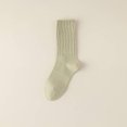 thumbnail image 3 of Rciityk Women's Crew Socks Casual Socks LightWeight Thin Casual Calf Socks Solid Color Socks, 3 of 8