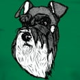 thumbnail image 3 of CafePress - Miniature Schnauzer Women's Classic T Shirt - Women's Traditional Fit Dark T-Shirt, 3 of 4