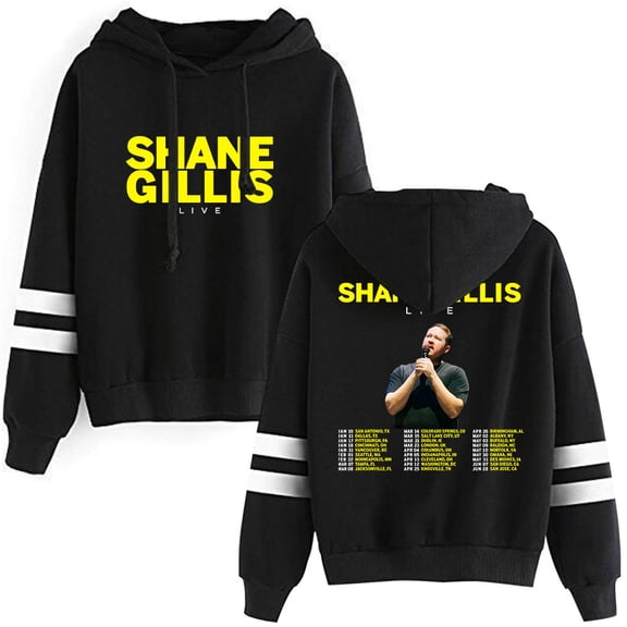 Shane Gillis Live 2025 Pullover Hoodie Women Men Pocketless Long Sleeve Fashion Sweatshirt
