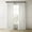 Magnolia Off White, variant on Half Price Drapes Dove White Faux Linen Room Darkening Curtains for Bedroom(1 Panel),50W X 84L