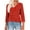 Red Tops for Women_e, variant on CYMMPU Women's Basic Tees Tunic Tops Vintage V-Neck Floral Printed 3/4 Length Sleeve Swing Shirts Business Work Blouses Summer Fall 2025 Clothes Navy L