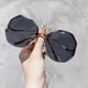 thumbnail image 5 of Gafas de sol de mujer de alta gama, de moda, de media montura, lisas, protección solar para exteriores, protección UV, gafas de sol de montura grande color ruborizadas, 5 of 6