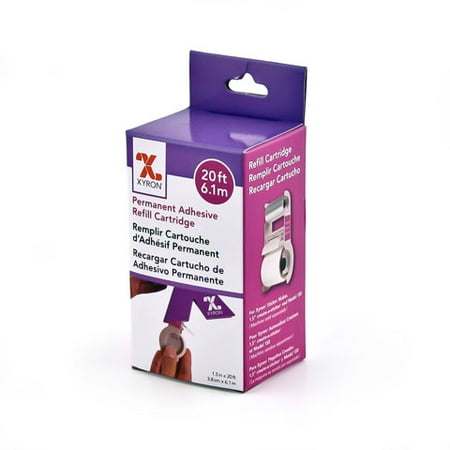 Xyron Refill For Xrn150 Permanent Adhesive 20Ft