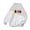 White, variant on jsaierl Hooded Sweatshirt for Women Chicken Graphic Hoodie Top Long Sleeve Lightweight Loose Pullover Sweatshirt with Pocket