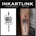 thumbnail image 1 of shiyou-Tattoo Tech, 2 Sheets Large Semi Permanent Tattoo, Adult Art Design Temporary Tattoos, Lasts 1-2 Weeks, Waterproof, Realistic Look, No Adhesive, No Reflection (Starlight Design), 1 of 4