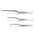 thumbnail image 2 of EXLEAF Sturdy Stainless Steel Tweezers Ear-Pick Tool Flexible and Easy Use Tweezers, 2 of 7