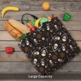 thumbnail image 6 of Disketp Pirate Skulls Canvas Tote Bag,Women Shoulder Bag Crossbody Handbag with Zipper Closure, 6 of 8