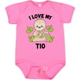thumbnail image 3 of Inktastic Cute Sloth I Love My Tio with Green Leaves Boys or Girls Baby Bodysuit, 3 of 5
