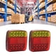 thumbnail image 3 of El Remolque Cuadrado Del Equipo Enciende Las Luces Magnéticas Impermeables Inalámbricas IP65 Del Rastro Rojo Amarillo DC5V, 3 of 7