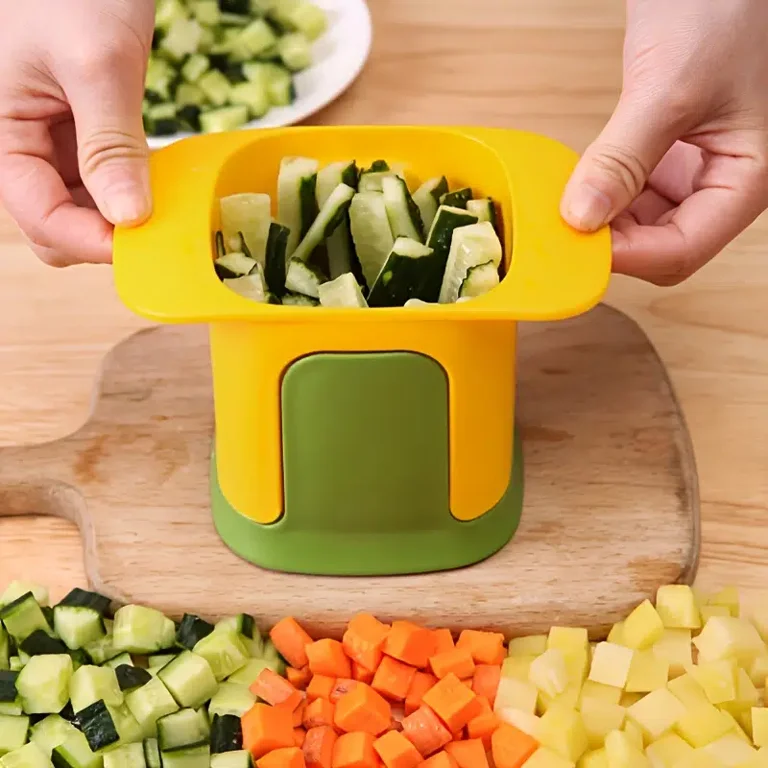 1pc Multifunctional Vegetable Cutter, Slicer, And Dicer For