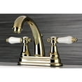 thumbnail image 2 of Kingston Brass KS7612BPL 4 in. Centerset Bathroom Faucet, Polished Brass, 2 of 3