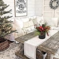 thumbnail image 4 of Briful 10" Artificial Plants Christmas Table Decorations, Mini Christmas Tree Fake Plants in Ceramic Pot with Red Christmas Baubles, Berry Stems, Pine, 4 of 5