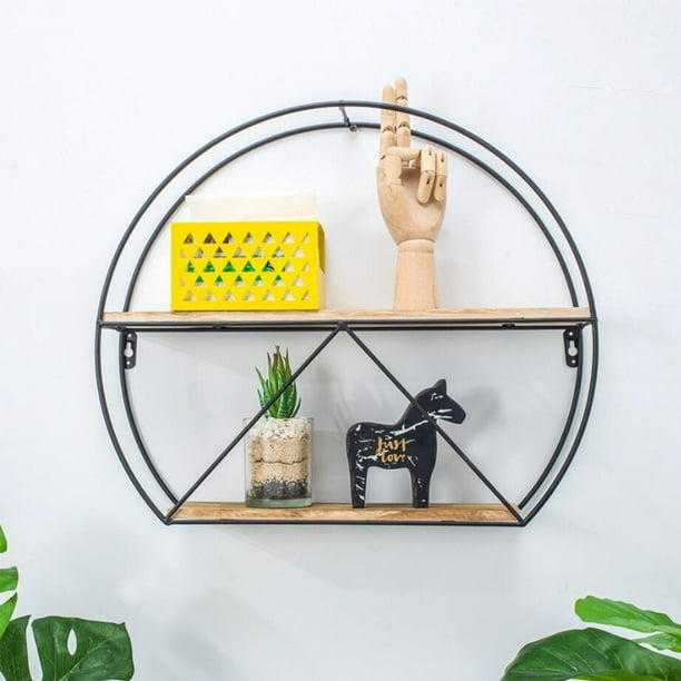 Industrial Vintage Metal And Wood Wall Shelf Floating Display Shelves Home Bedroom Decor Square Triangle Semi Circle Shaped Design Com - Semi Circle Wall Shelf Industrial Vintage Metal And Wood Wall Shelf Floating Display Shelves Home Bedroom Decor Square Triangle Semi Circle Shaped Design Com - Semi Circle Wall Shelf