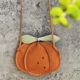 thumbnail image 4 of Pumpkin Bolso de hombro de dibujos animados Otoño Invierno bolso para niñas pequeñas bolsa de almacenamiento, 4 of 5