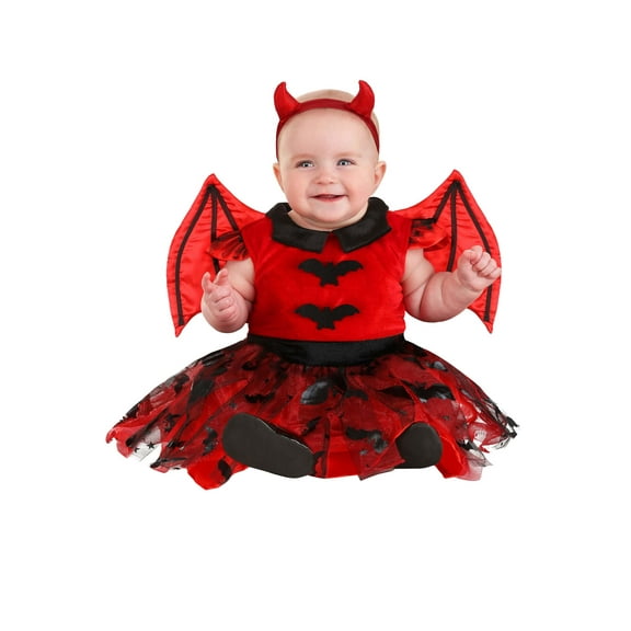 Adorable Devil Dress Infant Costume