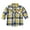 Yellow, variant on Jamicy Boys Long Sleeve Tops Toddler Boys Girls Long Sleeve Plaid Shirt Button-Down Flannel T-Shirt Kids Tops