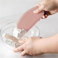 thumbnail image 4 of Silicone Bowl Scraper Flexible Curved Edge Bench Dough Scraper, 4 of 5