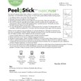 thumbnail image 2 of shiyou-Thermoweb Peel'n Stick Fabric Fuse Sheets, 4-1/4-InchX5-Inch 5-Pack, 2 of 4