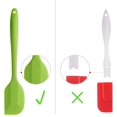thumbnail image 5 of 6-Piece Silicone Spatula Set, Non-Stick Rubber Spatulas with Stainless Steel Core, Heat-Resistant Spatula Kitchen Utensils Set for Cooking, Baking and Mixing, 5 of 5