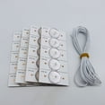 thumbnail image 2 of Monstrate Luz LED con cuentas ópticas: práctico, práctico y duradero, usos múltiples, lámpara LED de diodo emisor de luz ancha, 6V, 100 Uds. Type3 NO3, 2 of 6