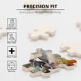 thumbnail image 5 of 500 PCS 500 Piece Vibrant Jigsaw Puzzle Cat In The Flowers,Oil Painting Style Animal Wooden Puzzle 500 Piece,Family Leisure,Stress Relief And Entertainment,Gift For Animal Lovers, 5 of 6