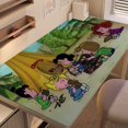 thumbnail image 1 of ¡Corre, Charlie Brown! (2) alfombrilla de escritorio/mesa extra-grande con base antideslizante de cuero y diseño temático; versátil para escritorios de ordenador, mesas de comedor, etc. 30 × 60 cm, 1 of 6