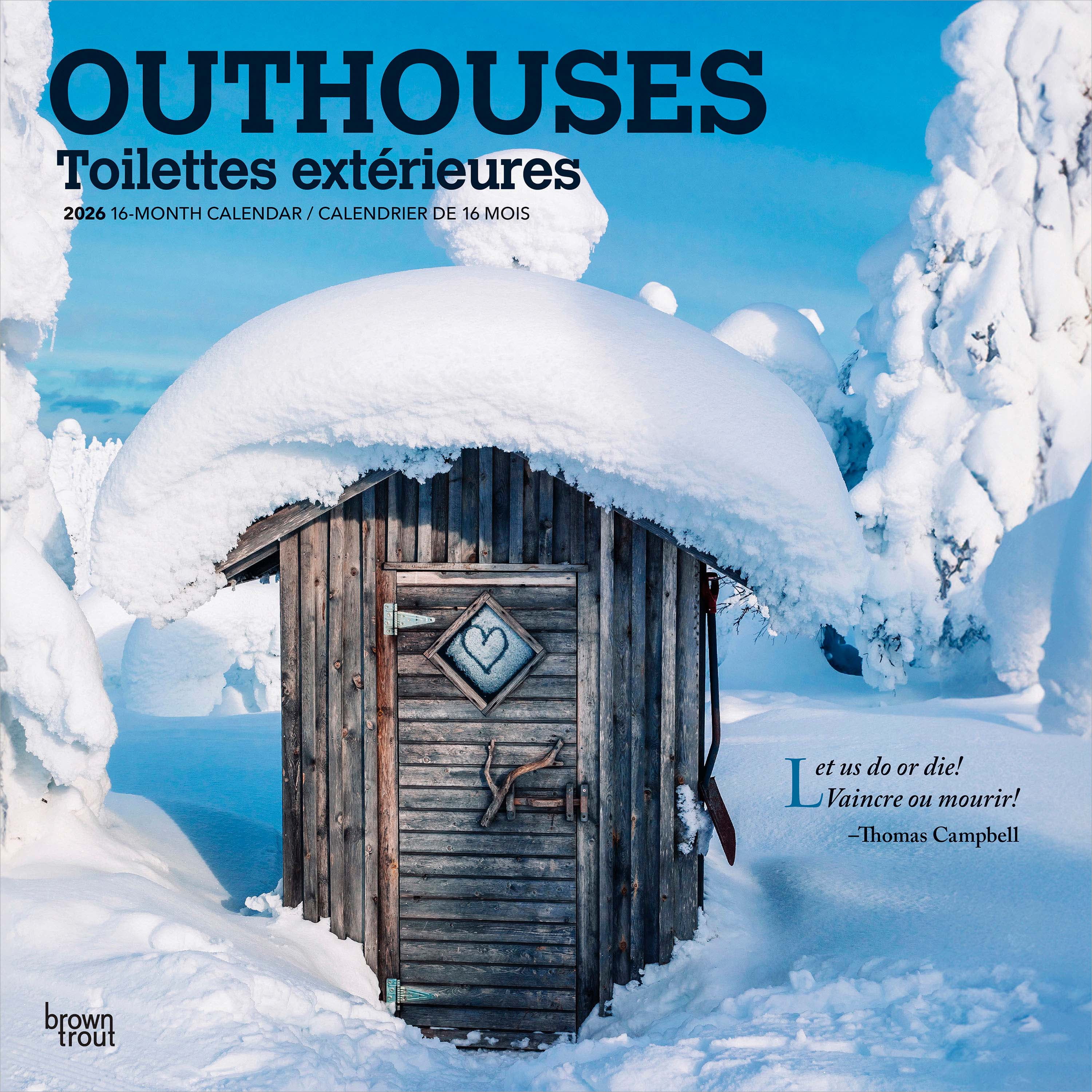 Outhouses Toilettes extérieures 2026 Square ENGLISH FRENCH BTCA