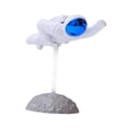 thumbnail image 4 of Lindo astronauta volador de acción escultura juego juguete espacio ornamento decoraciones estatua DIY para niños regalo cumpleaños dormitorio Azul Baoblaze Estatuilla de estatua de astronauta, 4 of 8