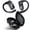 Black, variant on Open Ear Headphones, Open Earbuds with Comfortable Earhook, 58H Hifi Stereo Bone Conduction Earbuds with Mic, Noise Cancelling, Bluetooth 5.4 Earphones, IP7 Waterproof Wireless Earbuds for Running