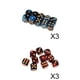 thumbnail image 1 of 60 Uds Dados de Juego de 6 Lados Dados de 16mm para Juegos de Y Enseñanza de Matemáticas Macarena Dados de 6 caras, 1 of 8