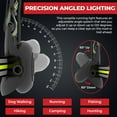 thumbnail image 4 of LUMEFIT Running Lights for Runners with Yellow Reflective Vest, Adjustable Beam Night Safety LED Chest Light Run, Dog Walking, and Jogging Gear, Rechargeable Headlamp Flashlight, 4 of 4