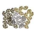thumbnail image 3 of 30x Retro Hollow Out Buddha Yoga Metal Espaciador De Mezclado, 3 of 9