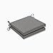 thumbnail image 3 of Pillow Perfect Coussin d'Assise Extérieur/intérieur Rave Graphite Coins Carrés 20x20x3 (Lot de 2), 3 of 4