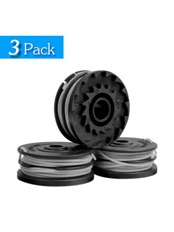 Greenworks .065-Inch Dual Line String Trimmer Replacement Spool 3-Pack 2900719