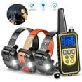 thumbnail image 4 of Long Distance Rechargeable Electric with Remote Dog Training Collar Pet Training Dog Training Tools Dog Shock Collar EU PLUG SET B 2 BLACK, 4 of 8