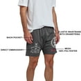 thumbnail image 2 of One Piece Monkey D Luffy's Straw Hat Crew Men's Gray Lounge Shorts  Large, 2 of 7