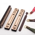 thumbnail image 3 of Wooden Punching Die Key Chain Stencil Tools Keychain Handcraft Pendant Template DIY Leather Tool Cutting Mould B, 3 of 6