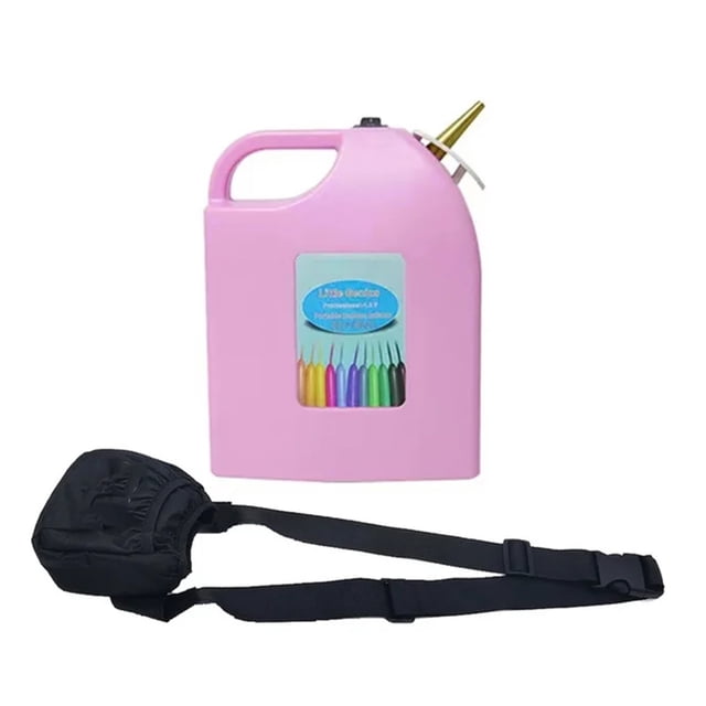 Gonfleur d'Air à Ballon Long Rechargeable, Pompe à Air à Ballon Sans Fil Portable, CC 12 V
