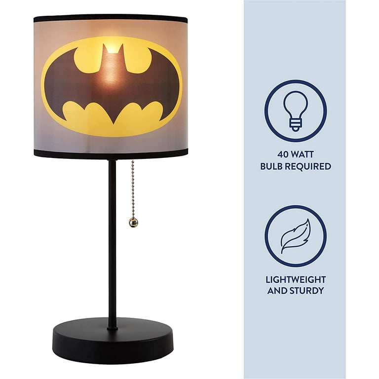 Batman on sale lamp walmart