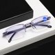 thumbnail image 1 of Gafas de presbicia con borde de diamante y antiluz azul Gafas de presbicia de moda con borde de diamante Gafas de presbicia con doble luz, 1 of 3