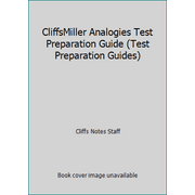 CliffsMiller Analogies Test Preparation Guide (Test Preparation Guides) [Paperback - Used]