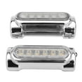 thumbnail image 2 of Miulika Pair Motorcycle Highway Bar Bright White Turn Amber LED Driving Light Kit, 2 of 9