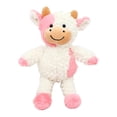 thumbnail image 7 of 15.7in Purple White Cow Plush Toy , Purple Ear Cute Cow, Start the Journey of Healing Department, 7 of 7