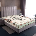 thumbnail image 4 of Erosebridal Hippie Aztec Full Sheet Sets, Mandala Boho Bedding Full Size, Tribal Geometry Decor 4pcs, 4 of 7