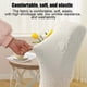 thumbnail image 4 of Fundas elásticas para sillas de comedor con estampado de pata de gato | Pack de 2 fundas de franela jacquard elástica para asiento y respaldo | Fundas lavables para sillas para todo tipo de clima,, 4 of 6