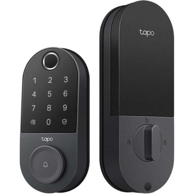 TP-Link - Tapo DL110 Smart Wi-Fi Deadbolt Lock - Lock/Unlock using ...