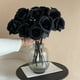 thumbnail image 5 of Rose Gothic Dark Artificial Flower White Inner Ring Red Halloween Decoration Artificial Flower Silk Flower Artificial Flower, 5 of 5